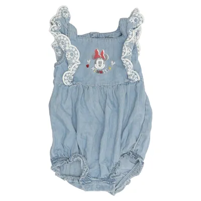 Sparkedragt (Blå, Hvid, Rød) fra Disney Baby Bomuld, Polyester
