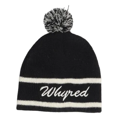 Bobble hat (Black, White) from WHYRED Acrylic, Wool