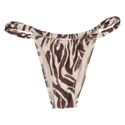 Bikiniunderdel (Beige, Brun, Flerfärgad) från H&M Polyester, Elastan