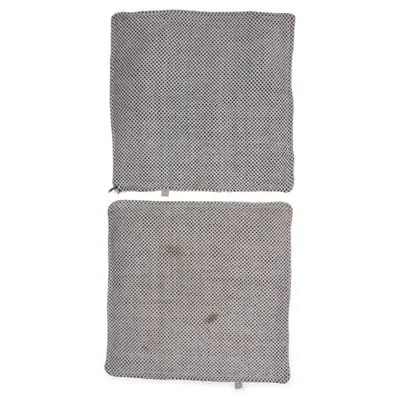 Sittdyna (House Doctor • Cuun • sittdyna • stolsdyna • designstol • stylish sittdyna • inredning • lounge • grå dyna • textil • bomull & viskos • nordisk design • möbeltextil • komfort • trendig dyna • hemmainredning • matstolstillbehör • lounge stol • premiumdyna) från House Doctor