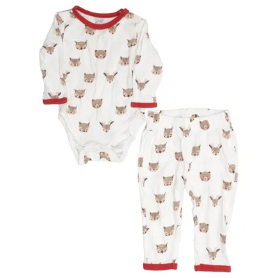 Set (White, Red, Brown) from Cubus Mini Organic cotton
