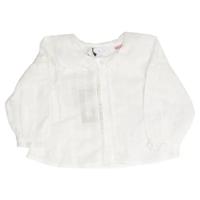 Blouse (Blanc) de Zara Coton