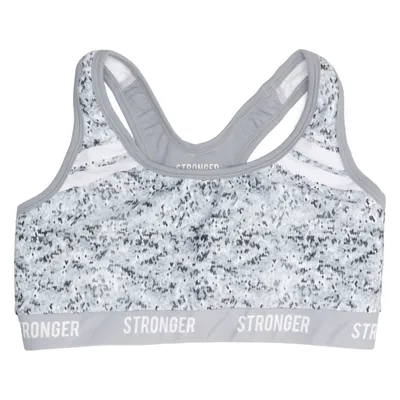 Brassière (Gris, Blanc, Noir) de Stronger Élasthane, Polyester