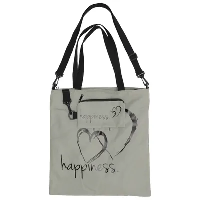 Canvas bag (Gray) from Mister Lady Cotton, Polyester