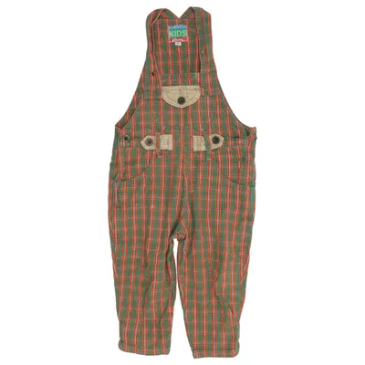 Hängselbyxor (Grön, Röd, Flerfärgad) från European Kids Lindex Bomull