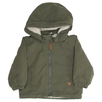 Vinterjacka (Grön) från H&M Bomull, Polyester
