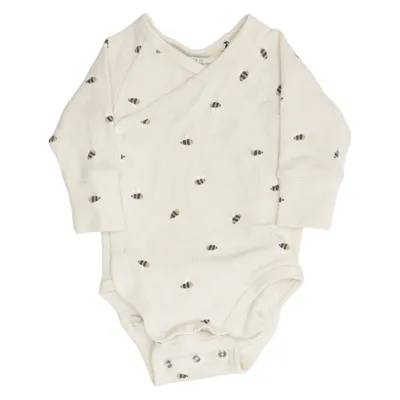 Body (Beige) de Lindex Newborn Coton, Élasthane
