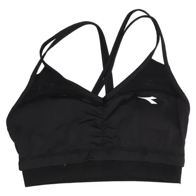Sport-bh (Zwart) van Diadora Elastaan, Polyester