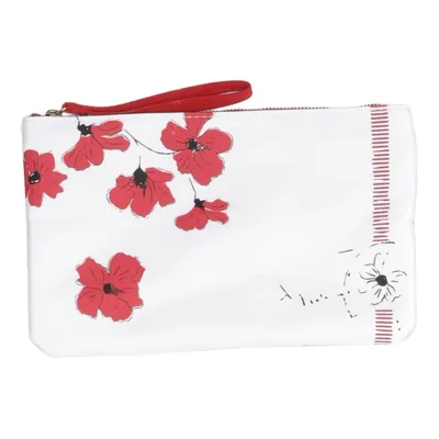 Trousse de toilette (Blanc, Rouge) de Clarins Polyester