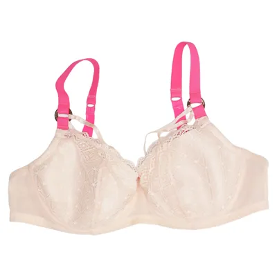 Bra (Beige, Pink) from Britney Spears Elastane, Polyamide
