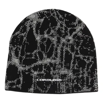 Beanie (Zwart, Grijs) van Corduroy Acryl