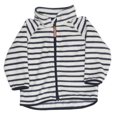 Fleecejacka (Vit, Blå) från H&M Baby Polyester