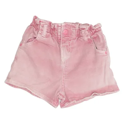 Denim shorts (Pink) from Zara Cotton, Polyester, Viscose