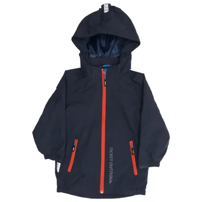 Regenjack (Blauw) van Ticket Outdoor Polyamide, Polyester