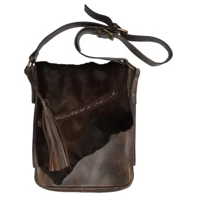Shoulder-bag (Brown) from Fonnesberg Leather