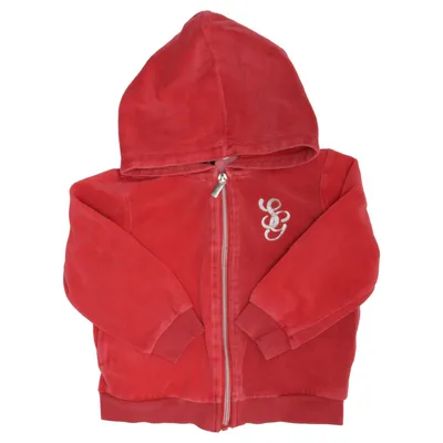 Huvtröja (Röd) från Ello Bomull, Polyester