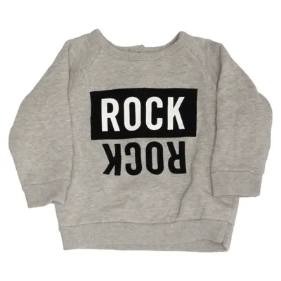 Sweatshirt (Gris, Noir) de Zadig & Voltaire Little Coton