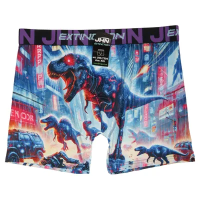 Kalsonger (Blå, Flerfärgad) från JHN Sport Bomull, Elastan, Polyamid