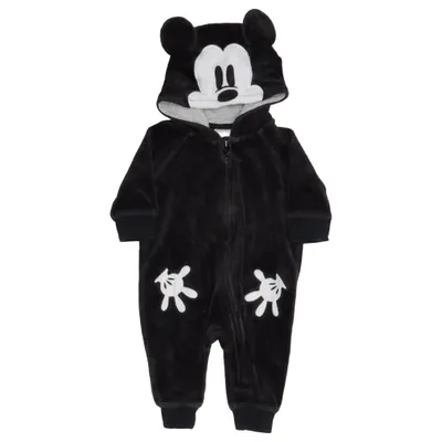 Barboteuse (Noir) de H&M Coton, Polyester