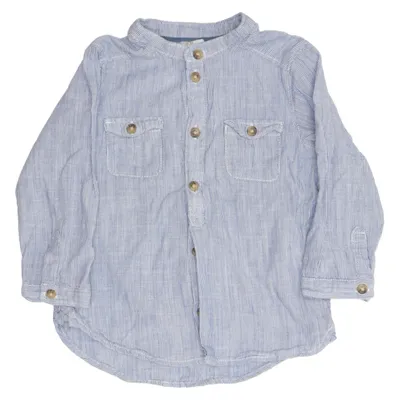 Shirt (Blue) from H&M Cotton