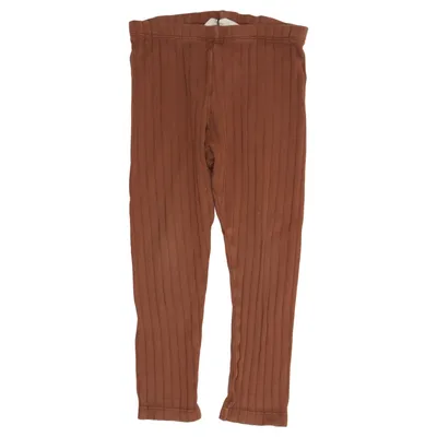 Legging (Marron) de Façade Coton biologique