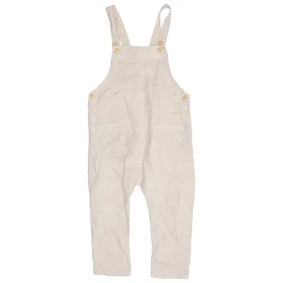 Tuinbroek (Beige) van H&M Katoen, Linnen