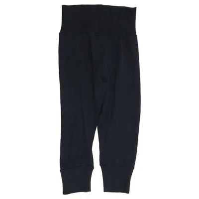 Baselayer-bukser (Sort) fra People Wear Organic Silke, Uld