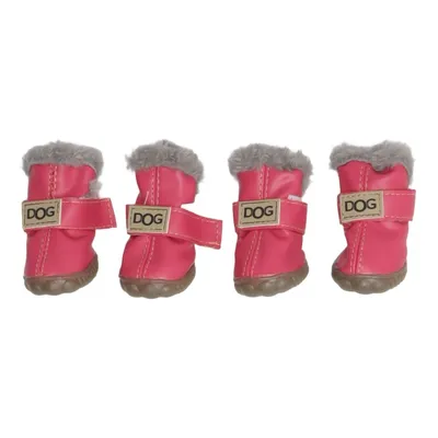 Chaussures pour chien (Rose, Gris)