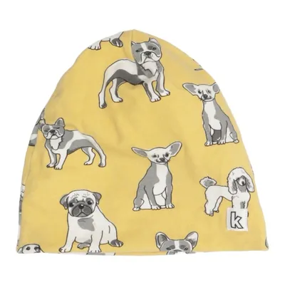 Beanie (Yellow, Gray, White) from Kaxs by KappAhl Cotton, Elastane