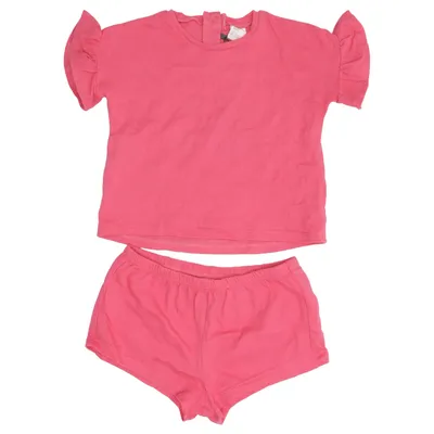 Ensemble (Rose) de H&M Baby Coton, Élasthane, Polyester