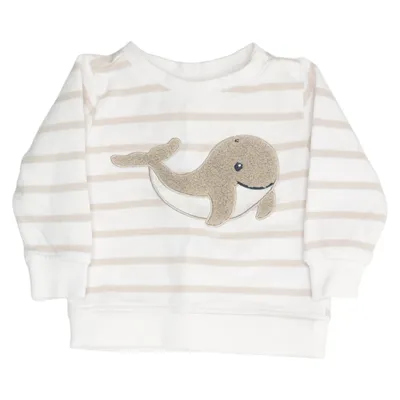 Sweatshirt (Wit, Beige) van Dopo Dopo Newborn Katoen, Polyester