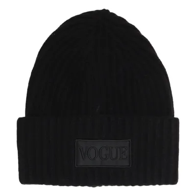 Beanie (Black) from Vogue Merino wool