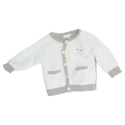 Cardigan (Blue, Gray) from Livly Cotton