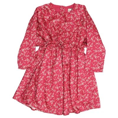 Robe (Rouge, Blanc) de Mini Malina Coton, Polyester