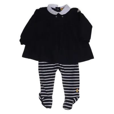 Sparkdräkt (Blå, Vit) från Steiff Bomull, Elastan