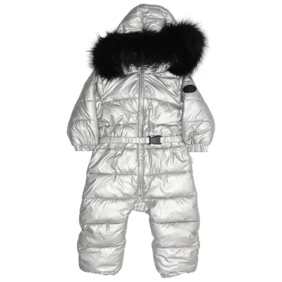 Rompers (Silver) from Petite Chérie Polyamide, Polyester