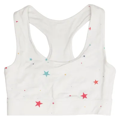Sport-bh (Wit, Meerkleurig) van Hey Honey Elastaan, Polyamide