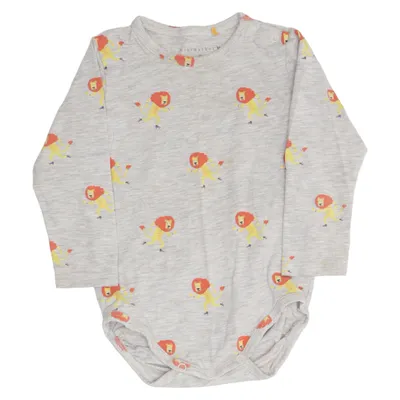 Body (Gris, Multicolore) de Mini Rodini Coton, Élasthane, Viscose