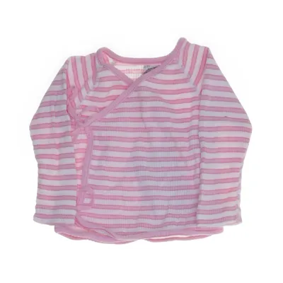 Cardigan cache-cœur (Rose, Blanc) de Fix by Lindex Coton
