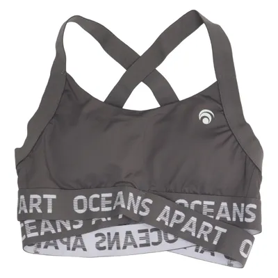 Sport-bh (Grijs) van Oceans Apart Elastaan, Polyamide