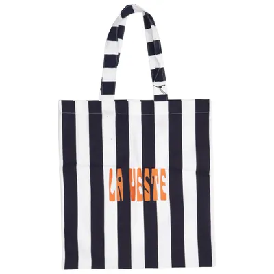 Tygpåse (Svart, Vit, Orange) från La Veste