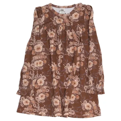 Dress (Brown, Beige) from Müsli Cotton, Elastane