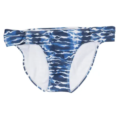 Bas de bikini (Bleu, Blanc) de Peacocks Élasthane, Polyester