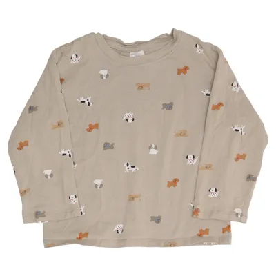 Lange mouwen shirt (Bruin) van H&M Katoen
