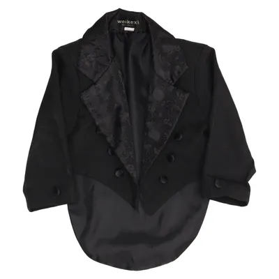 Veste queue de pie (Noir) de Weikexi Coton, Polyester