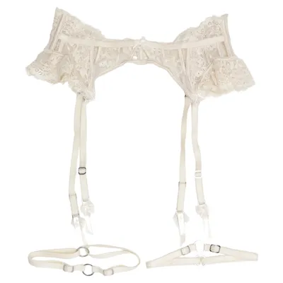 Strømpebåndsholdere (Beige) fra Lounge Underwear
