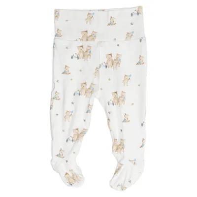 Pantalon (Blanc, Multicolore) de Next Baby Coton, Élasthane