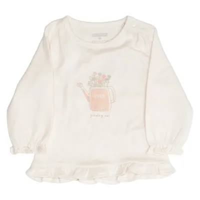 T-shirt à manches longues (Beige) de Staccato Coton