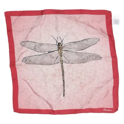 Lommetørklæde (Pink, Rød) fra Stenströms Silke