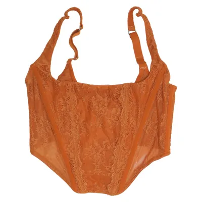 Bustier (Orange) from Out from Under Elastane, Nylon, Viscose